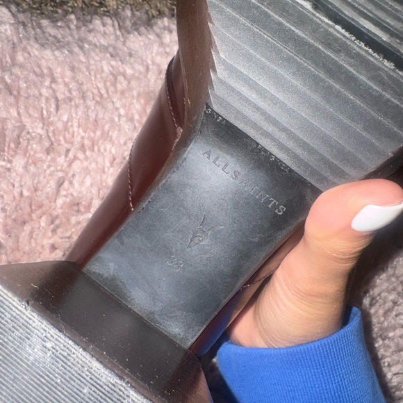 All Saints Vintage Loafer Heel - Picture 4 of 4